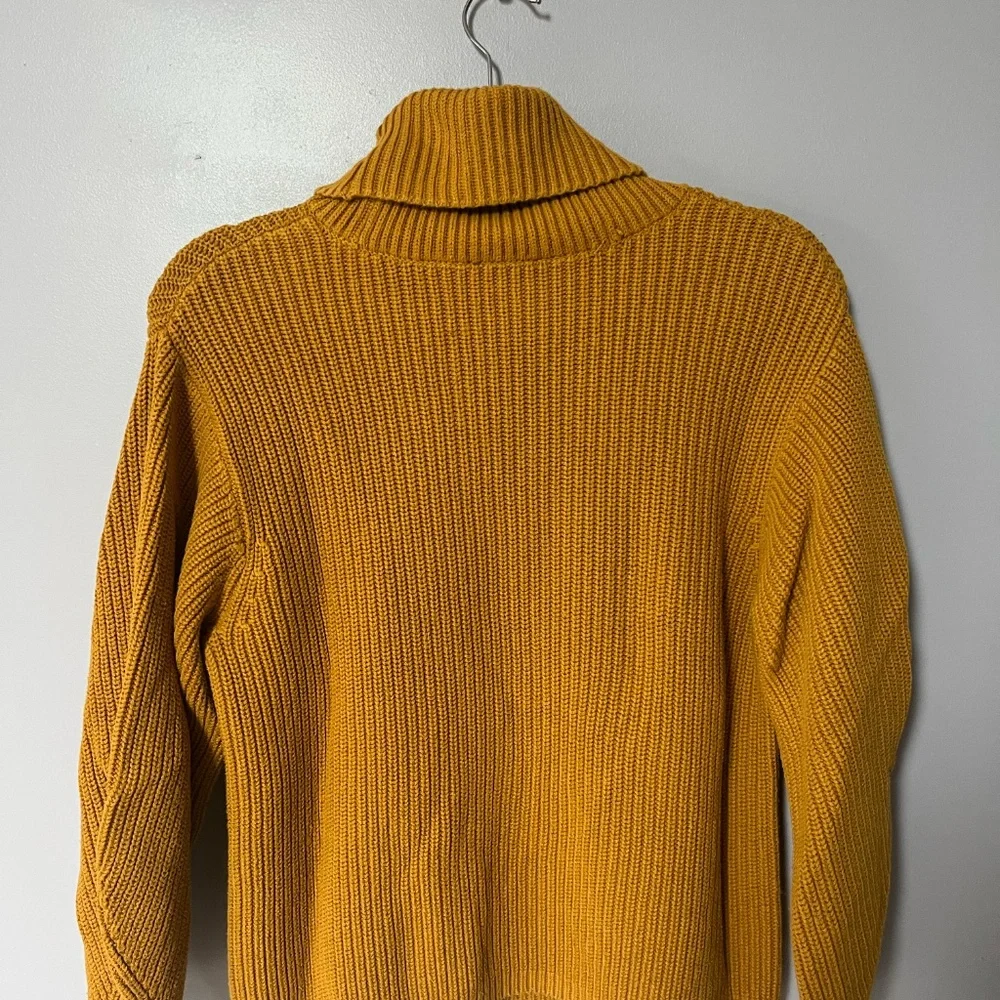 Mustard Turtleneck Sweater - Picture 3 of 3